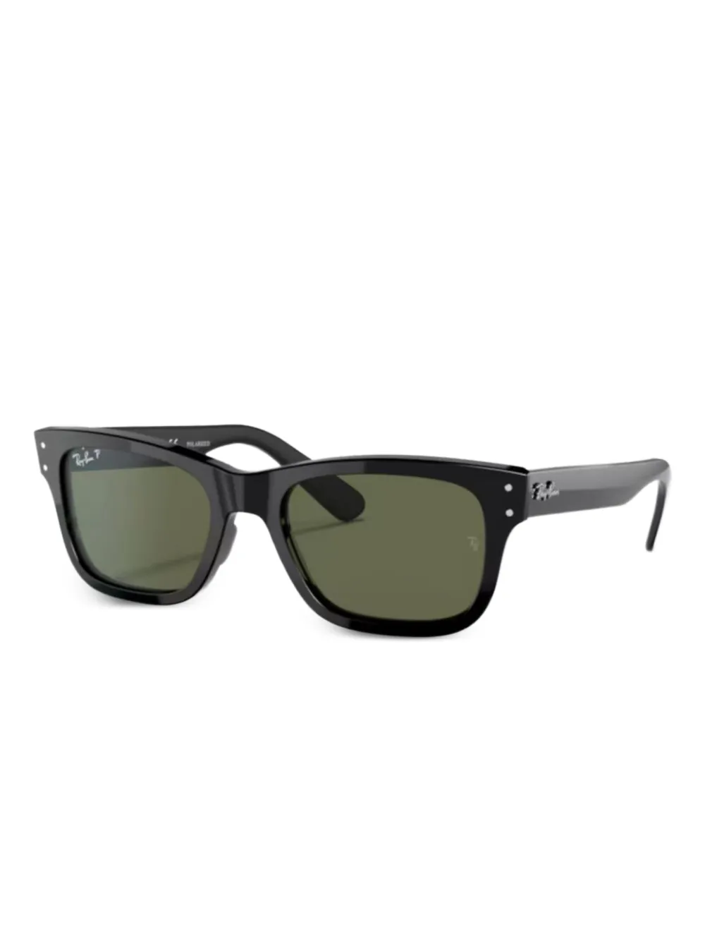 Ray-Ban スクエアフレーム サングラス - ブラック Ray-Ban スクエアフレーム サングラス - ブラック