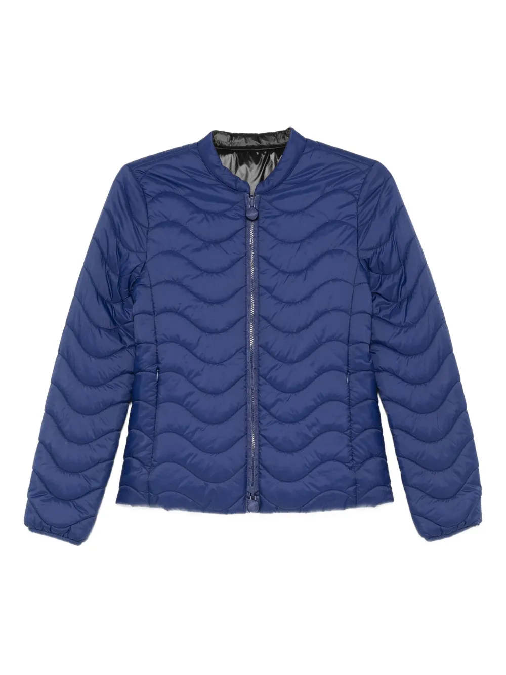 Emporio Armani Gewatteerd jack Blauw