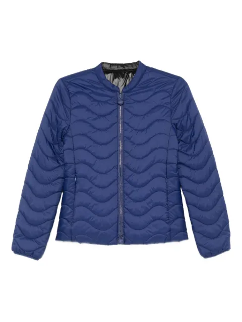 Emporio Armani wave-quilted jacket