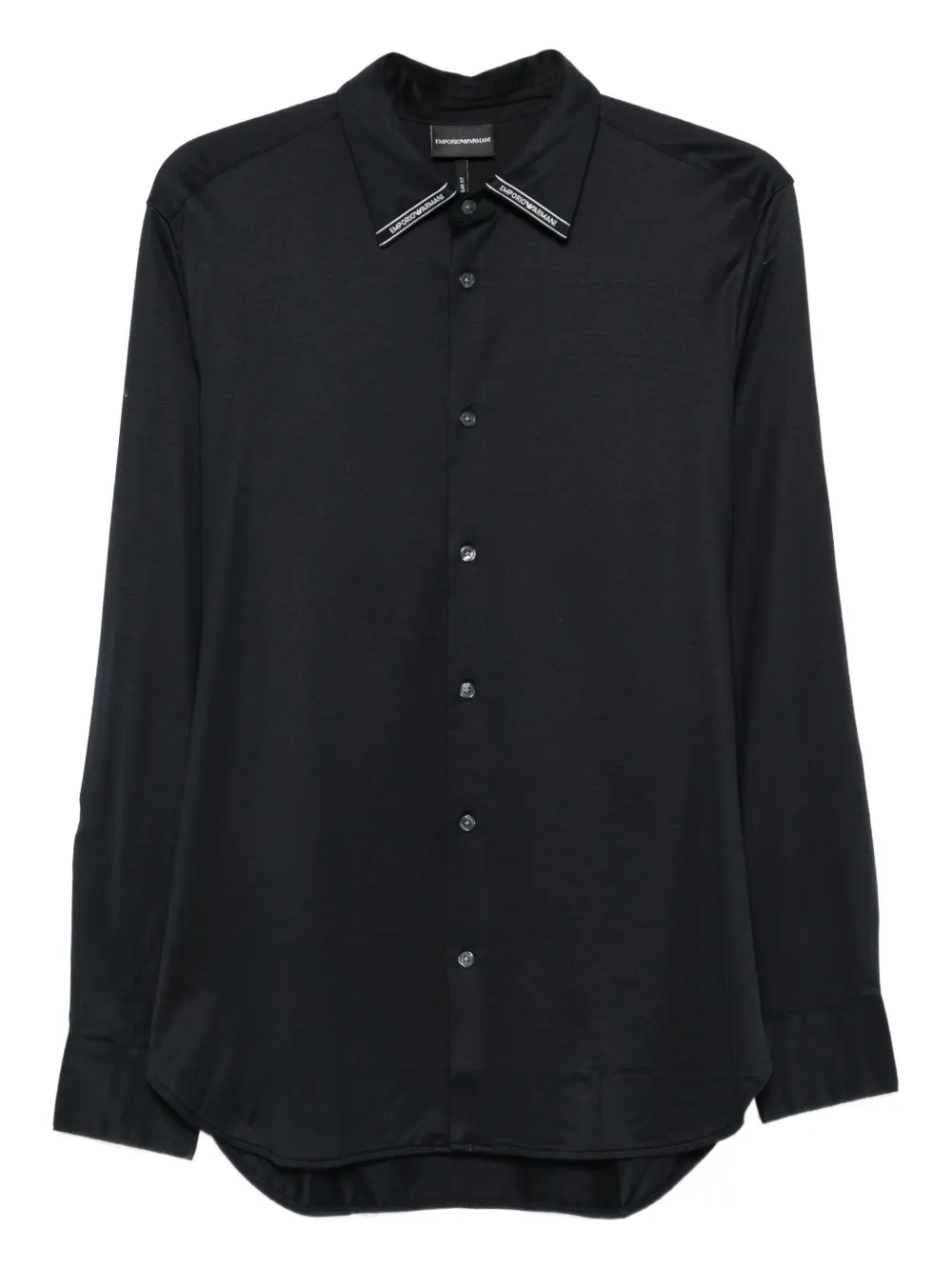 Emporio Armani ロゴ シャツ - ブルー Emporio Armani ロゴ シャツ - ブルー