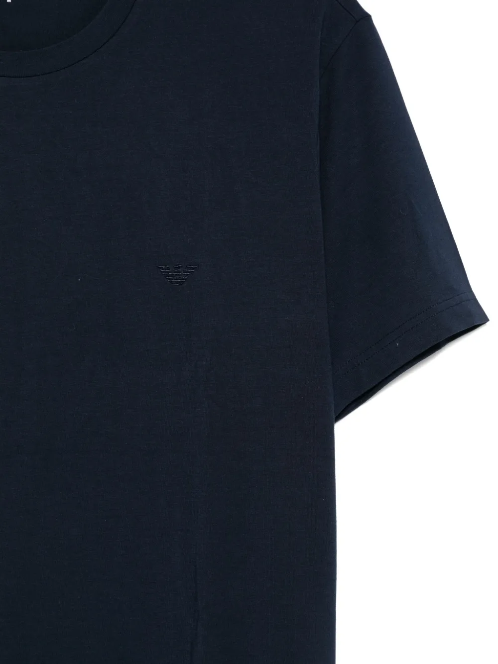 Emporio Armani T-shirt met logo Blauw