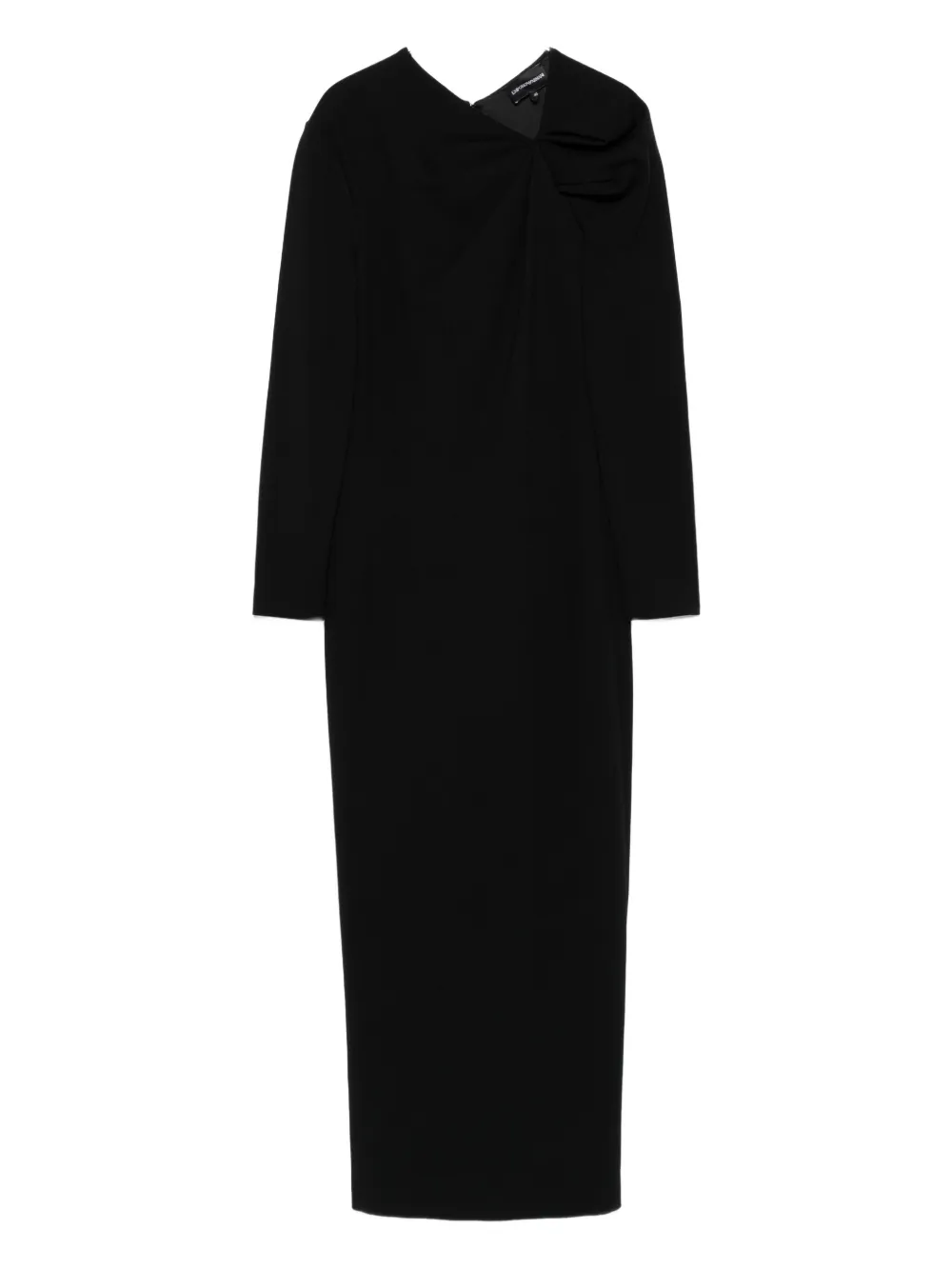 Emporio Armani Jurk met strikdetail Zwart