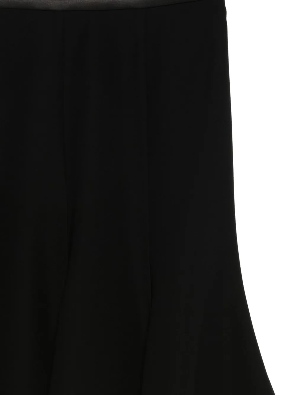 Emporio Armani Flared mini-rok Zwart