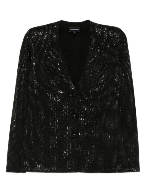 Emporio Armani embellished button jacket