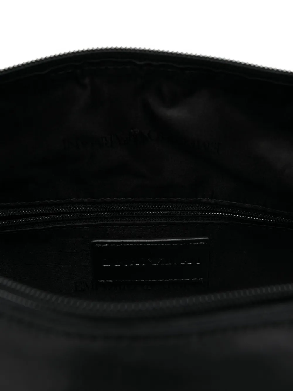 Emporio Armani Shopper met logo Zwart