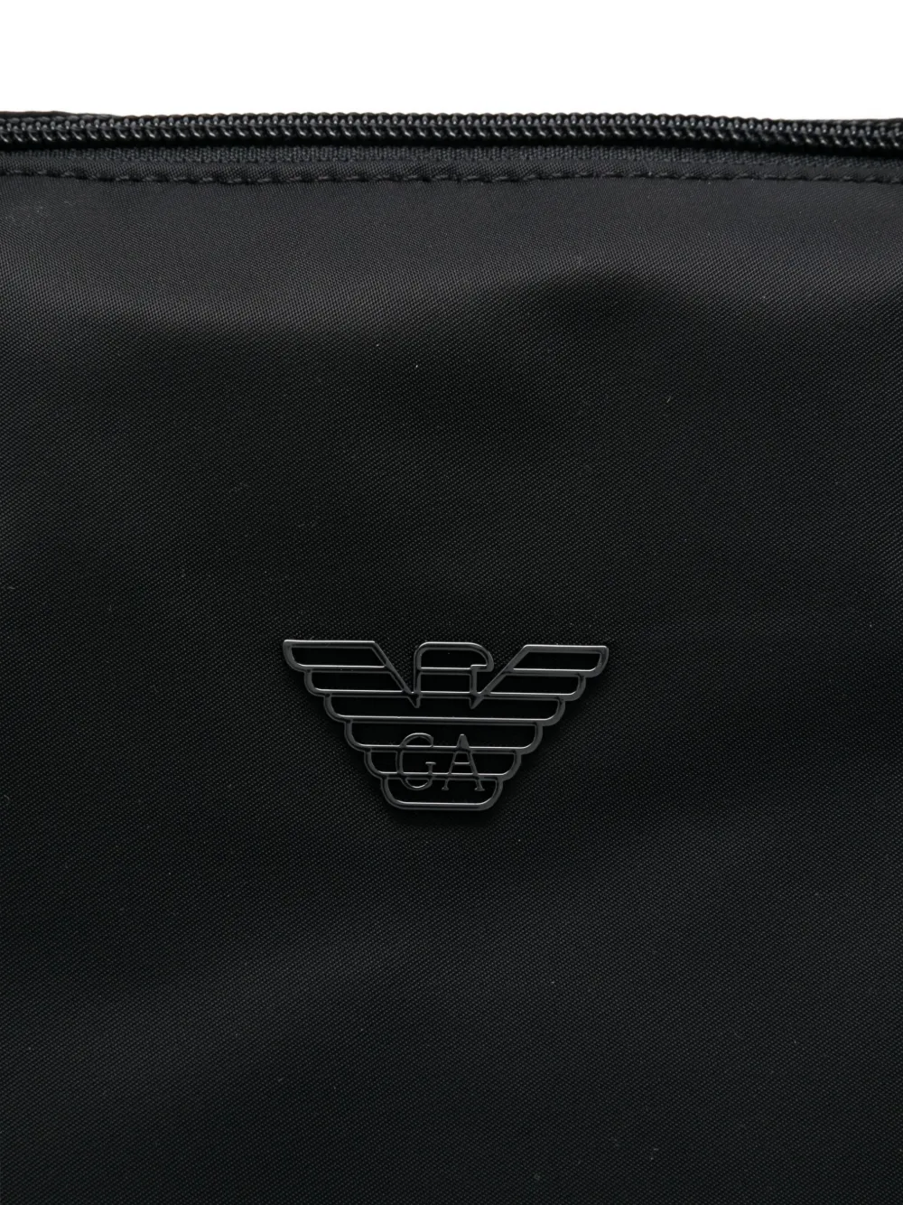 Emporio Armani Shopper met logo Zwart