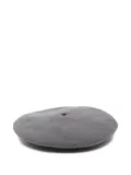 Emporio Armani embellished wool beret - Grey