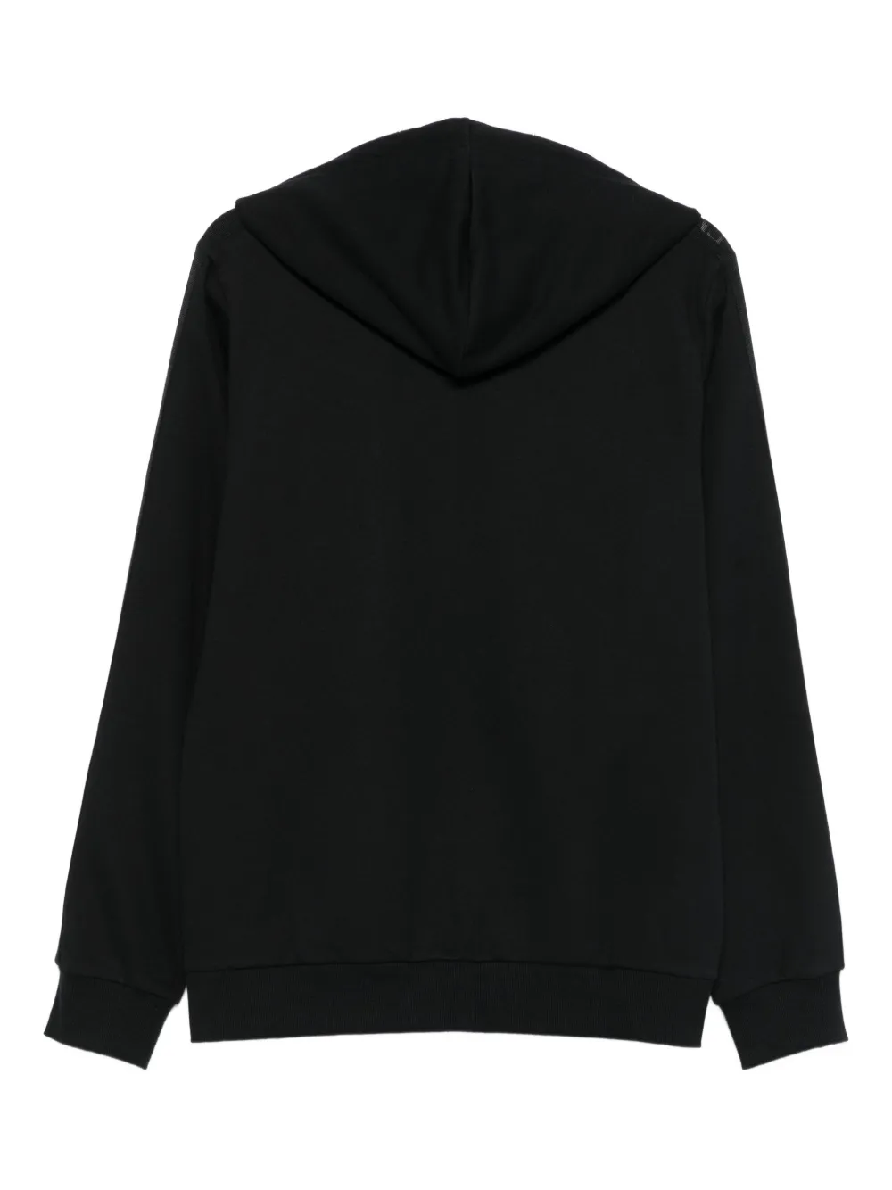 Emporio Armani logo-tape hooded zip-up hoodie | Hoodies | Image 2
