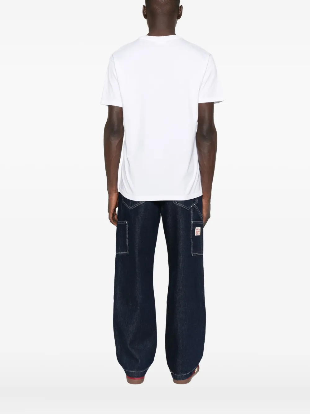 Maison Labiche Popincourt T-shirt van biologisch katoen Wit