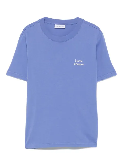 Maison Labiche embroidered-detail cotton T-shirt