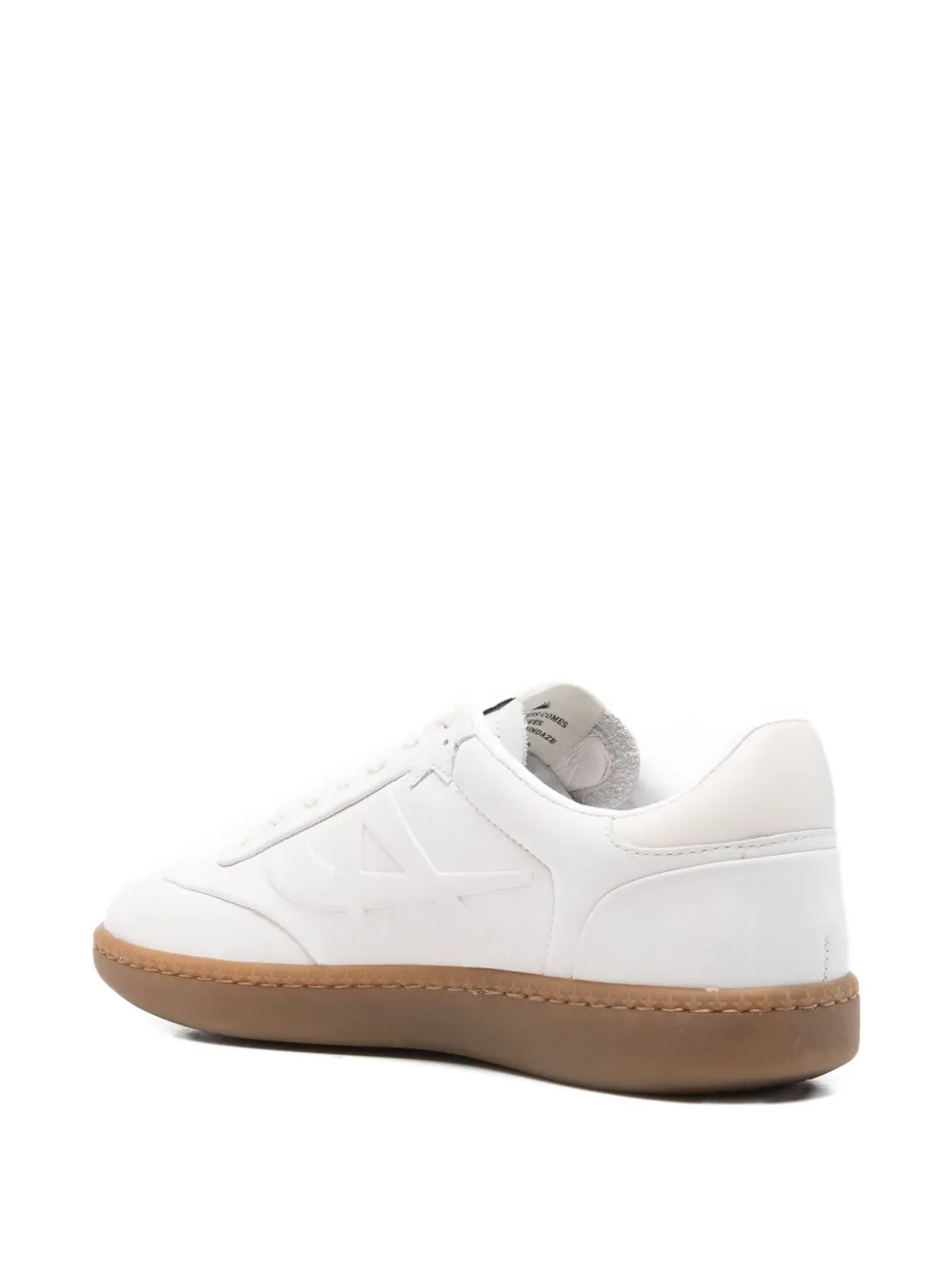 Ash Siena leather sneakers White