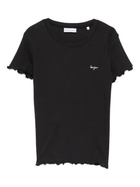 Maison Labiche ruffled-hem T-shirt