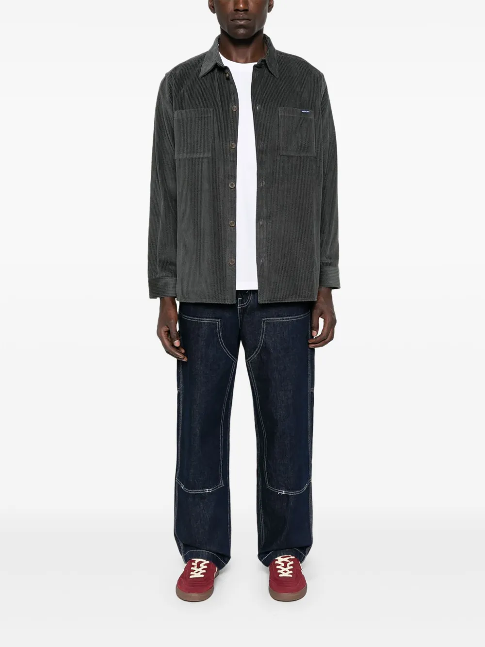 Maison Labiche Monge corduroy pocket shirt | Image 2