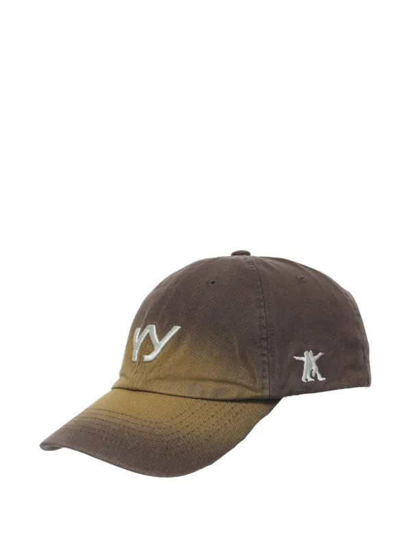【OPEN YY】YY GRADIENT BALL CAP◆ 3colors Open YY Gradient Logo Ball Cap | Brown | FARFETCH
