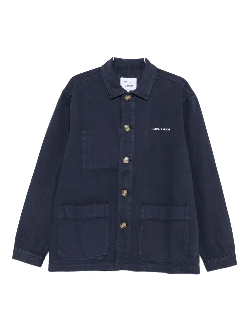 Maison Labiche Cotton Shirts In Blue