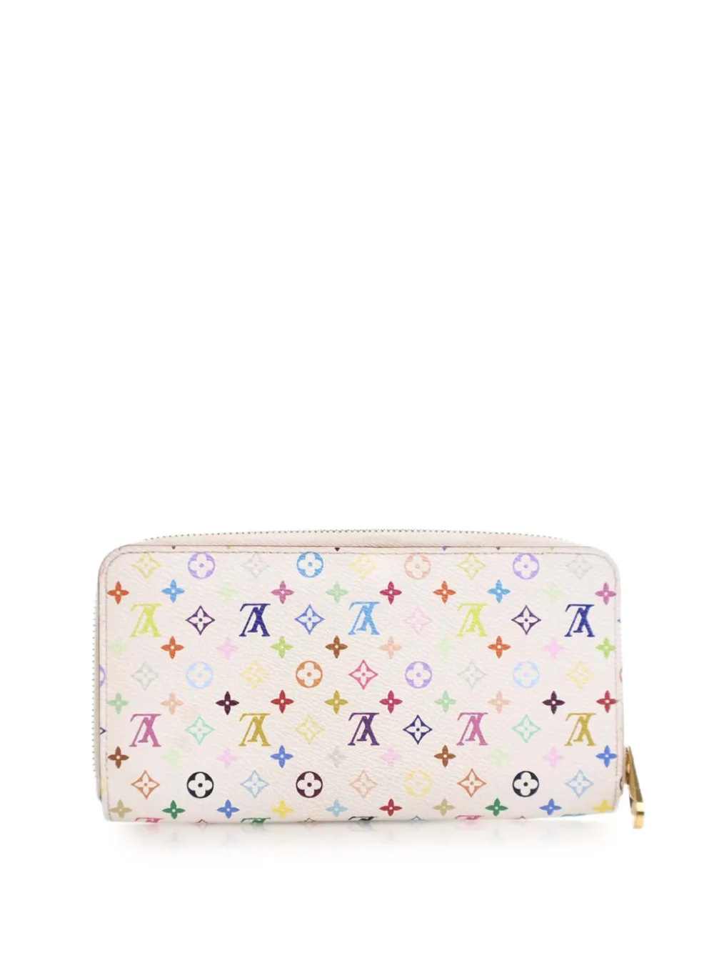 Louis Vuitton Pre-Owned 2010 モノグラム マルチカラー ジッピー ウォレット Louis Vuitton Pre-Owned 2010 モノグラム マルチカラー ジッピー ウォレット