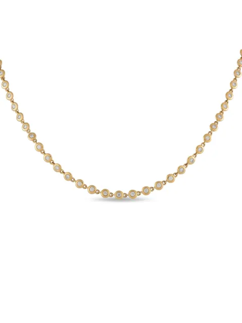 MICHM 14K yellow gold diamond necklace