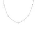 Hearts on Fire 18K white gold Station diamond necklace - Silver