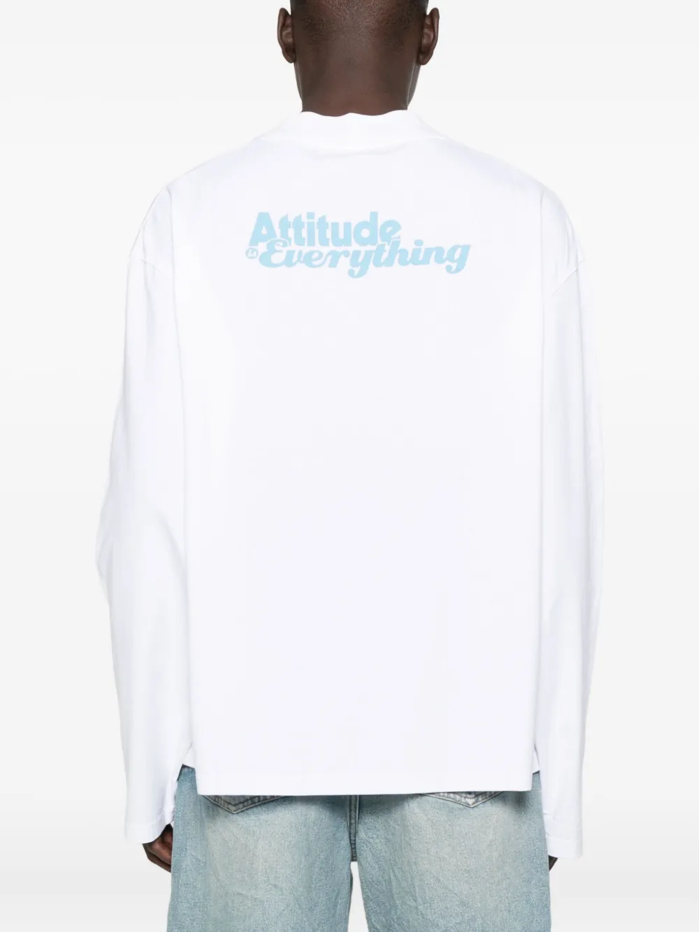 Martine Rose T-shirt met print Wit