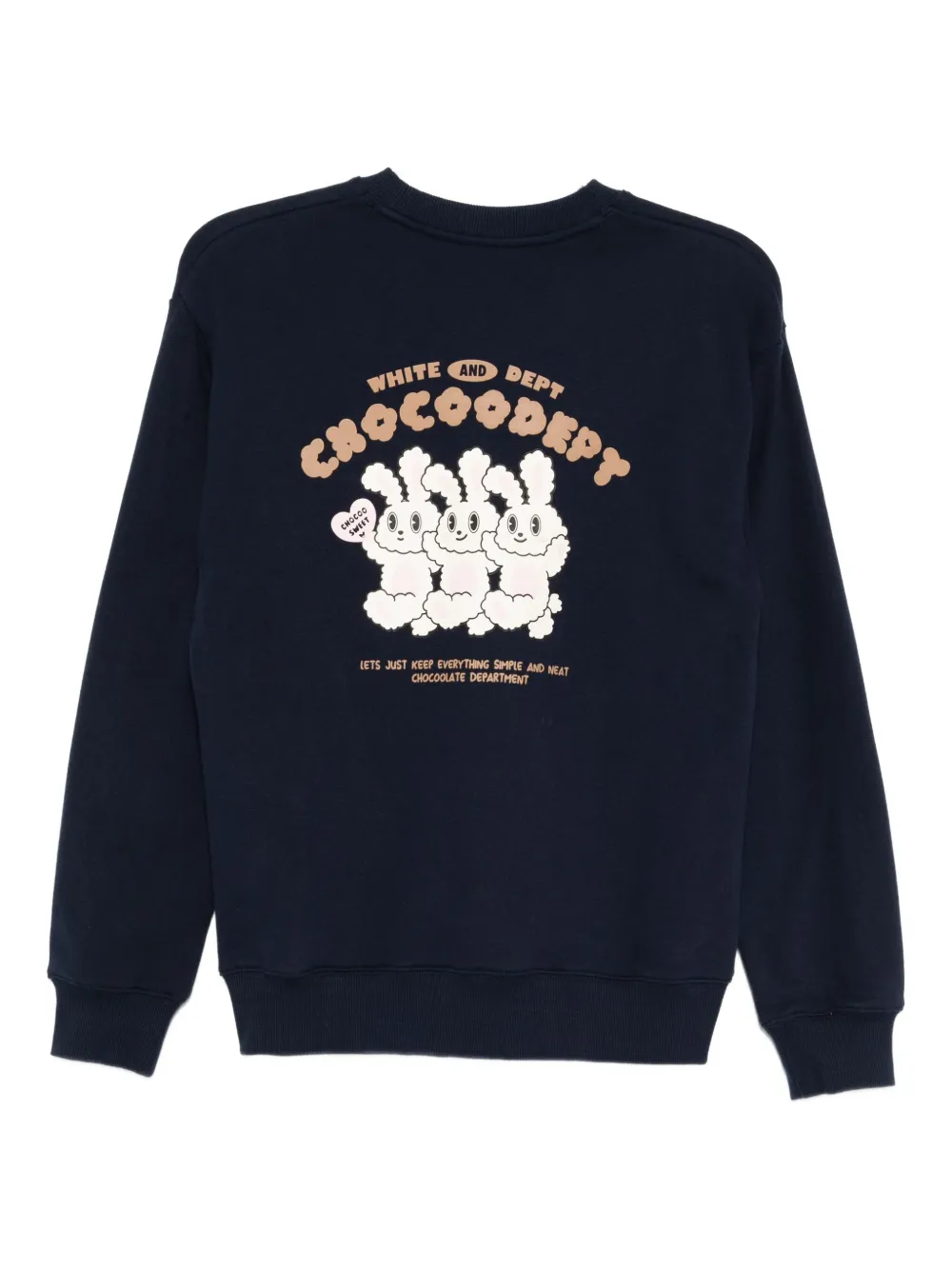 CHOCOOLATE logo-embroidered sweatshirt | Sweaters | Image 2