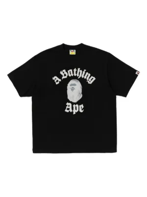A BATHING APE® グラフィック Tシャツ | ブラック | FARFETCH JP