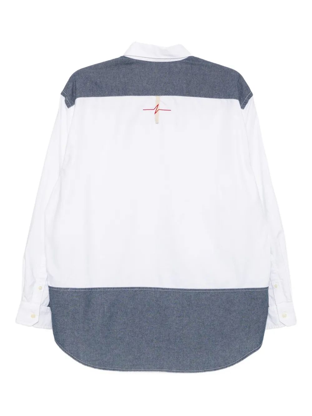 Izzue long-sleeved shirt - Wit
