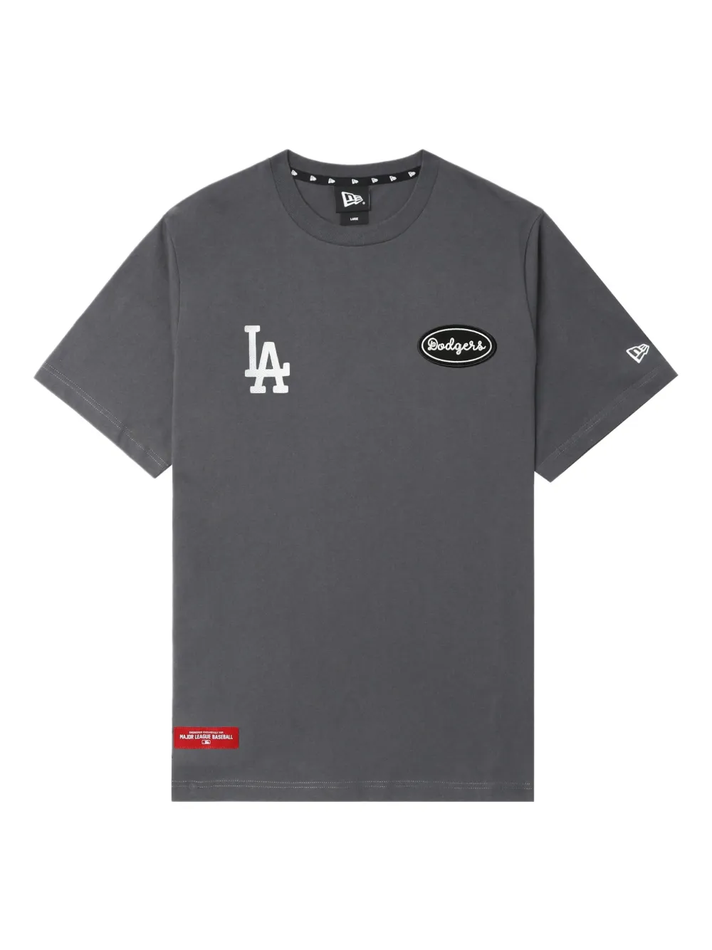 NEW ERA CAP LA Dodgers-logo T-shirt | Grey | Image 1