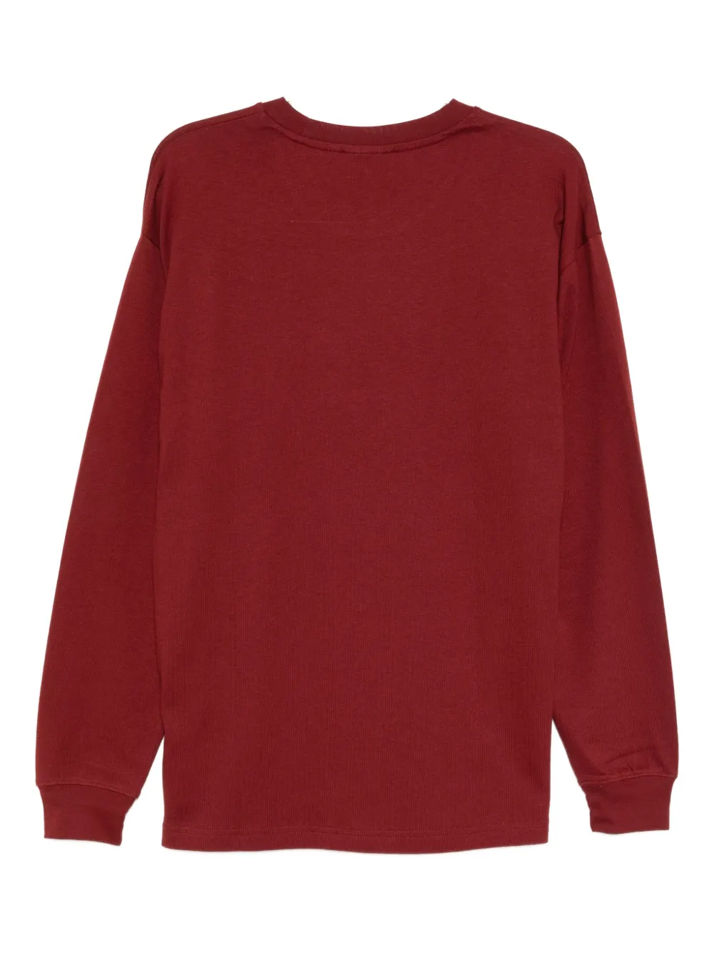 CHOCOOLATE T-shirt met geborduurde beer - Rood