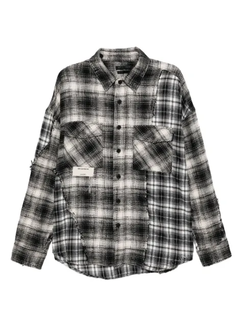 FIVE CM logo-patched shirt 