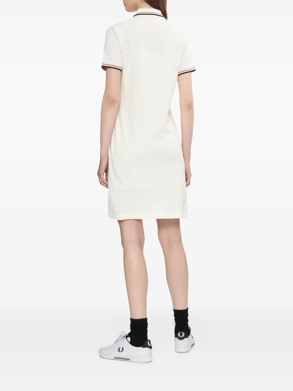 Fred Perry Mini-polojurk met kraag Beige
