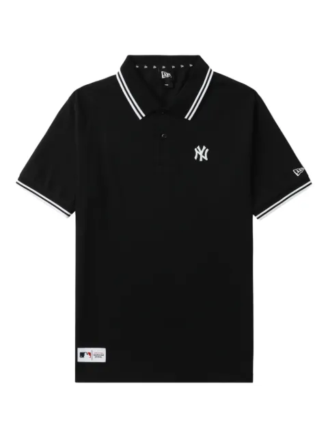 NEW ERA CAP tipped-collar logo polo shirt