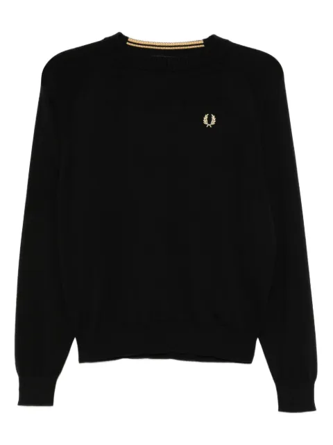 Fred Perry logo-embroidered sweatshirt