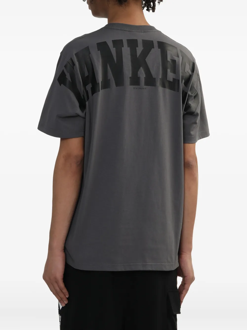 NEW ERA CAP Yankees T-shirt verfraaid met logo Grijs
