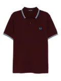 Fred Perry logo-embroidered polo shirt