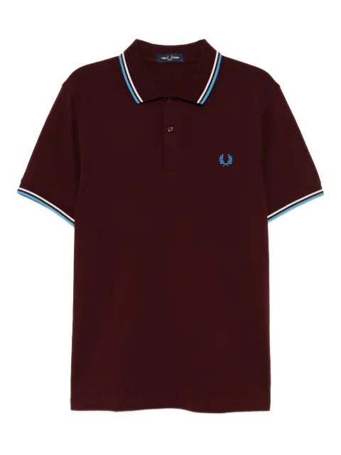 Fred Perry logo-embroidered polo shirt