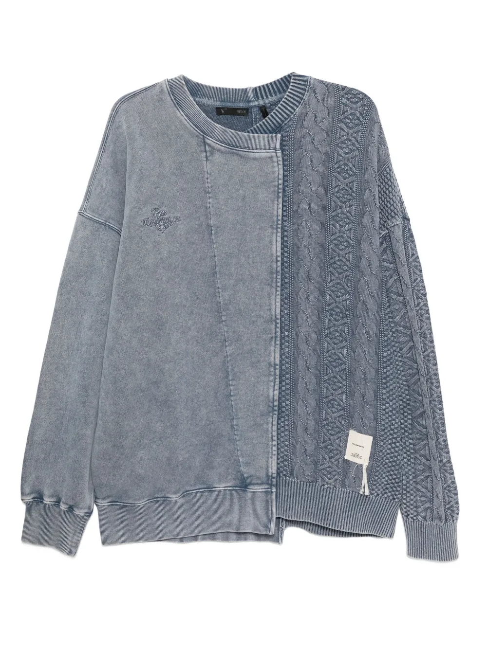 FIVE CM panelled jumper | Blue | Image 1