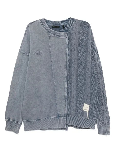 FIVE CM panelled jumper