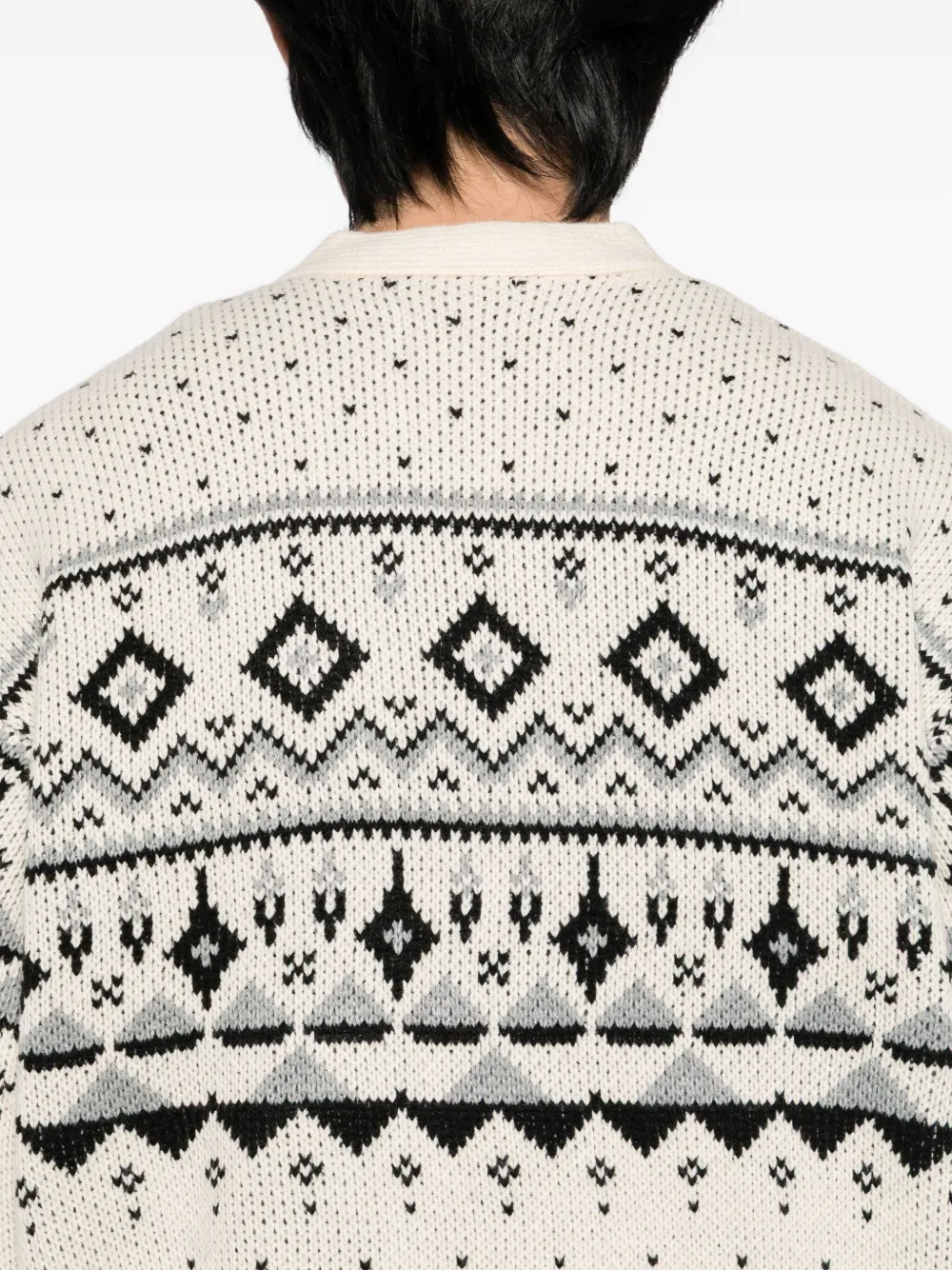 Chocoolate Logo-patch Cardigan In Neutral