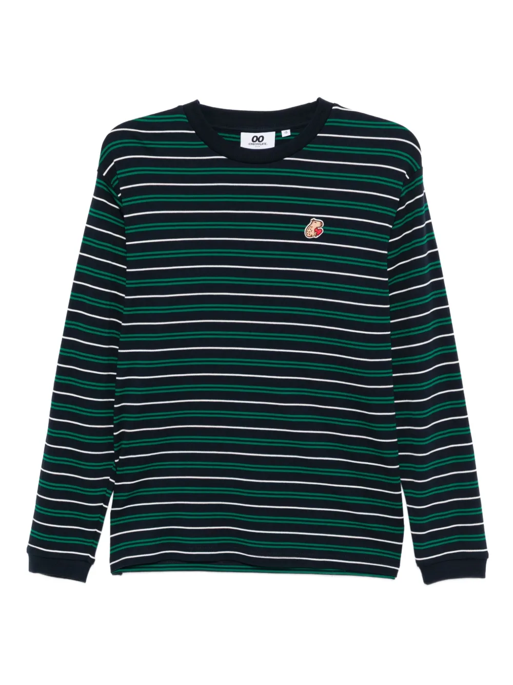Chocoolate Logo-embroidered Top In Multi