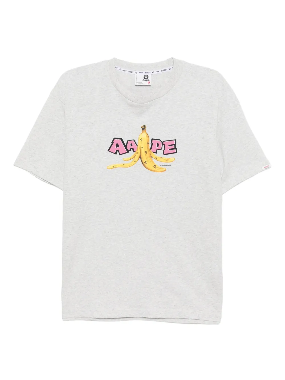 AAPE BY *A BATHING APE T-shirt met print Grijs