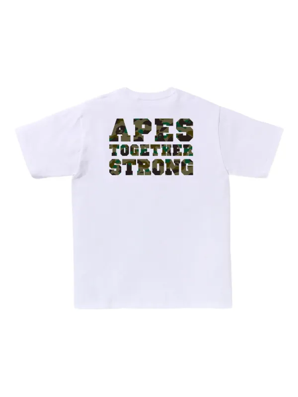 A BATHING APE® ロゴ Tシャツ | ホワイト | FARFETCH JP