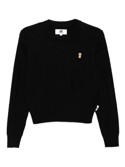 CHOCOOLATE logo-embroidered jumper
