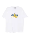 AAPE BY *A BATHING APE® banana-print T-shirt - White