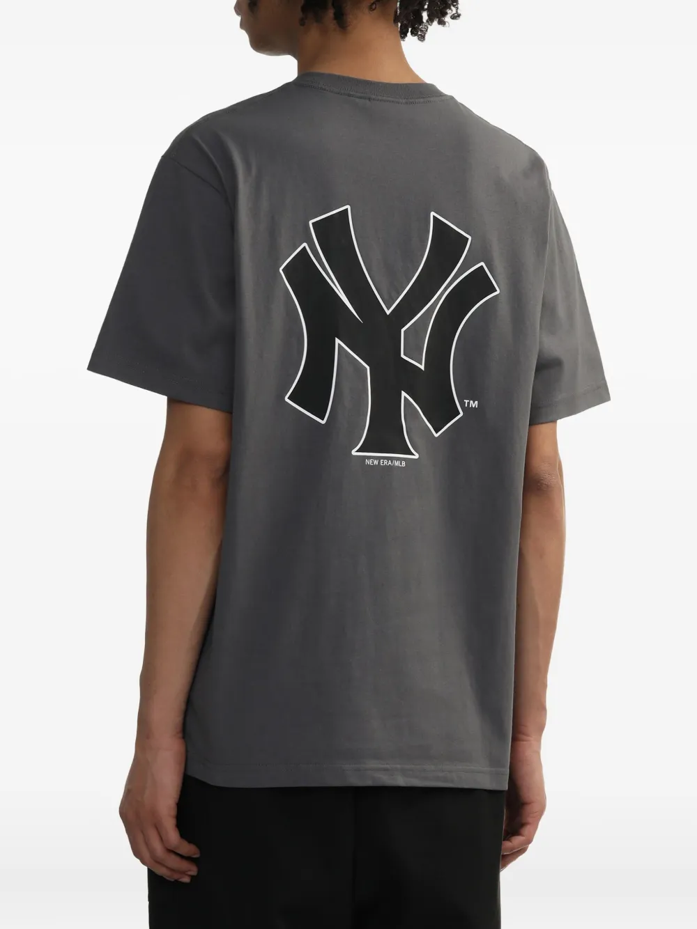 NEW ERA CAP Yankees T-shirt met logo Grijs