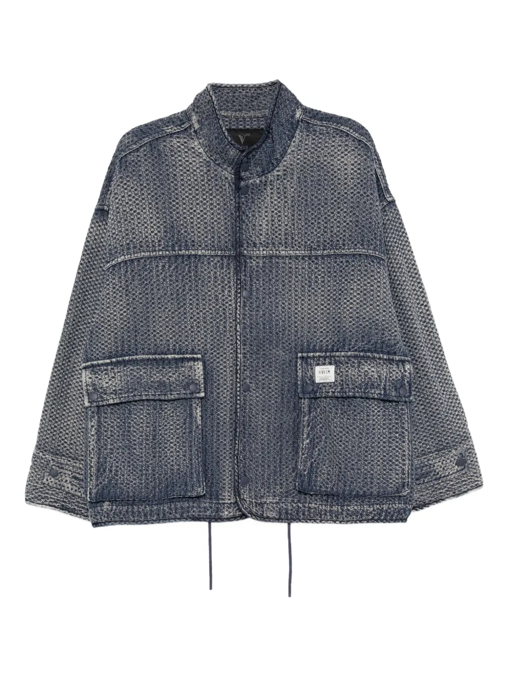 FIVE CM quilted denim jacket | Blue | Image 1