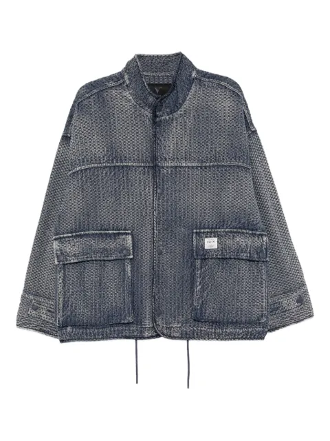 FIVE CM quilted denim jacket