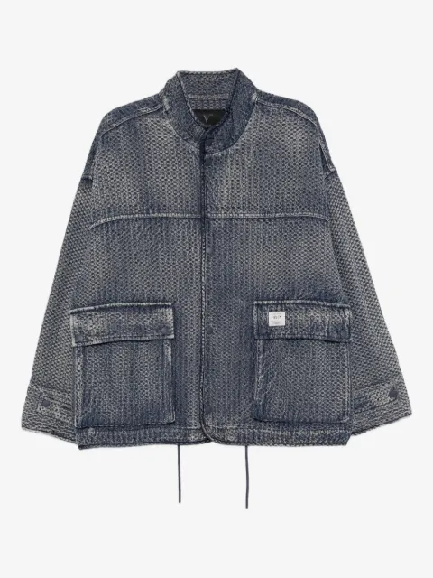 FIVE CM quilted denim jacket