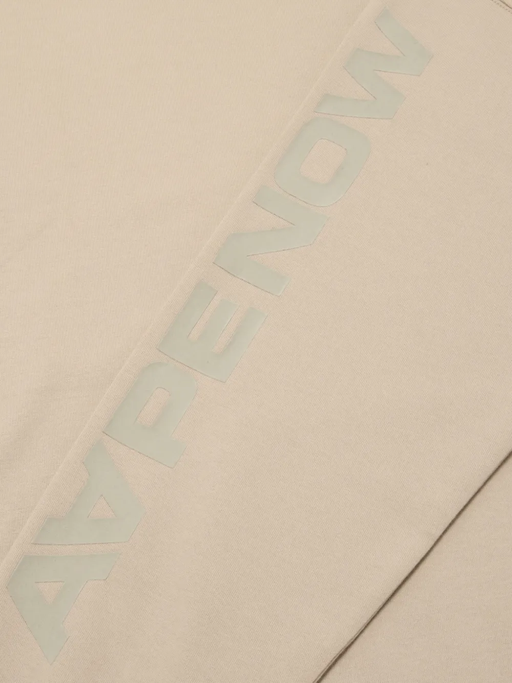 AAPE BY *A BATHING APE Hoodie met logodetail Beige