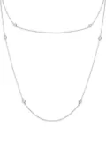 Hearts on Fire 18K white gold Optima diamond necklace - Silver
