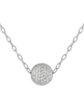 Gabriel & Co. Jewelry 18K white gold diamond necklace - Silver